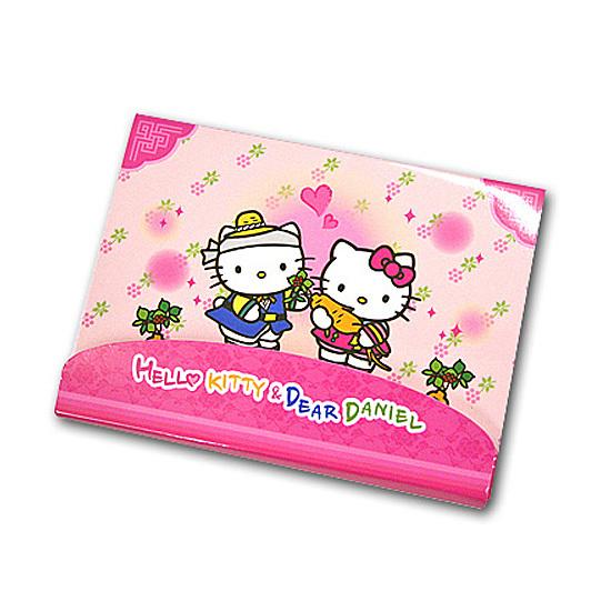 ご当地キティ　韓国バージョンセット 韓国限定 ハローキティ 高麗人参 付箋6点セット [文房具][かわいい