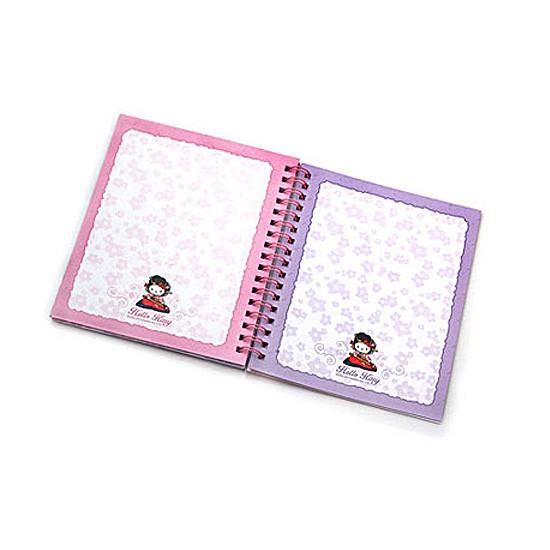 韓国文具】韓国限定 ハローキティ リングノート（妓女） [文房具
