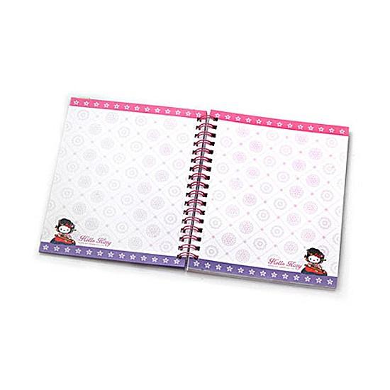 韓国文具】韓国限定 ハローキティ リングノート（妓女） [文房具