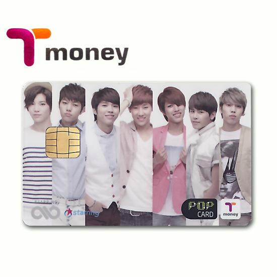 INFINITE Tmoneyカード インフィニット K-POP ティーマネー 韓国交通
