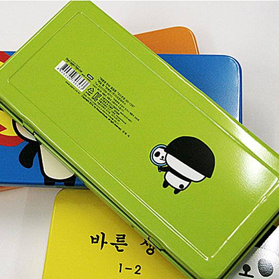 パン氏 ハングル 缶ペンケース [韓国][韓国語][かわいい][おもしろ