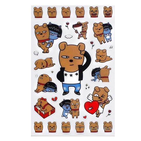 韓国文具 カカオフレンズ Epoxy 透明ステッカー フロド J411 韓国情報広場ヤフー店 通販 Yahoo ショッピング