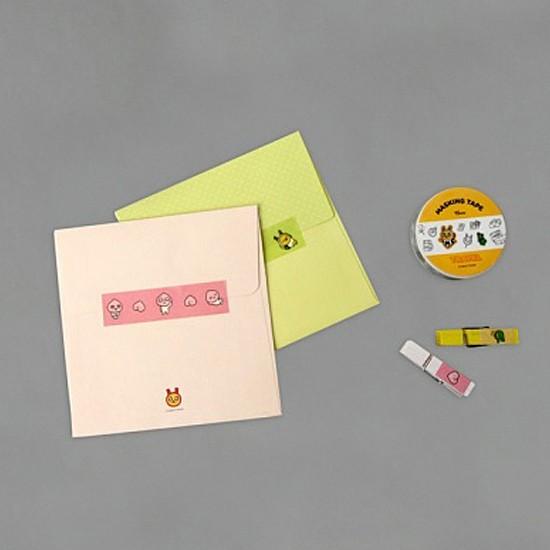 テープ・マスキングテープ kakao 韓国文具】カカオフレンズ マスキングテープ（フラワー） : 韓国