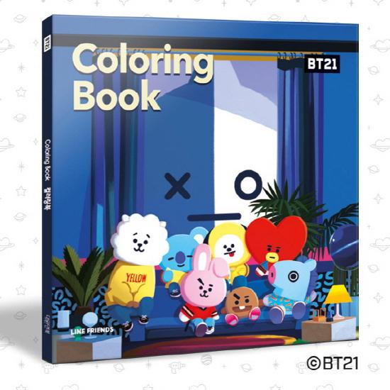 韓国ぬり絵 Bt21 カラーリングブック 塗り絵 本 書籍 かわいい Bts 防弾少年団 公式 M305 韓国情報広場ヤフー店 通販 Yahoo ショッピング