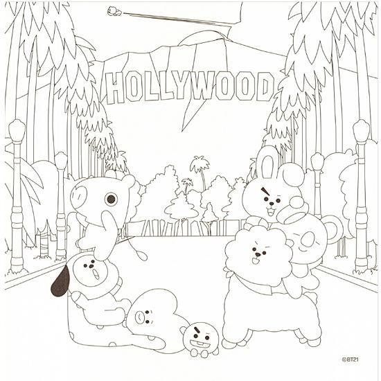 韓国ぬり絵 Bt21 カラーリングブック 塗り絵 本 書籍 かわいい Bts 防弾少年団 公式 M305 韓国情報広場ヤフー店 通販 Yahoo ショッピング