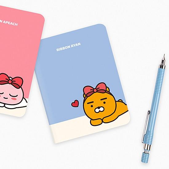 日本正規品 韓国文具 カカオフレンズ リボン ミニノート 文房具 かわいい カカオトーク 手帳 Kakao Friends Materialworldblog Com
