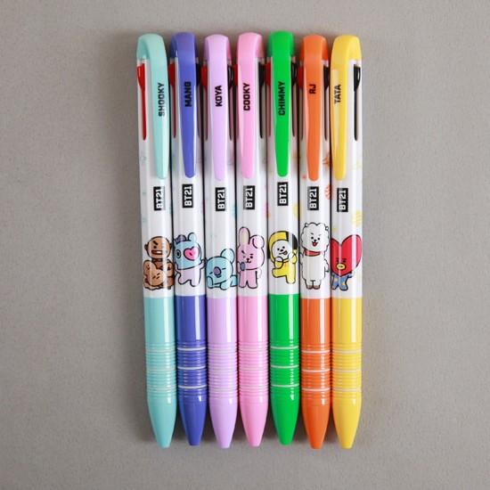 韓国文具 Bt21 3色 ボールペン 文房具 ペン かわいい 防弾少年団 P705 韓国情報広場ヤフー店 通販 Yahoo ショッピング