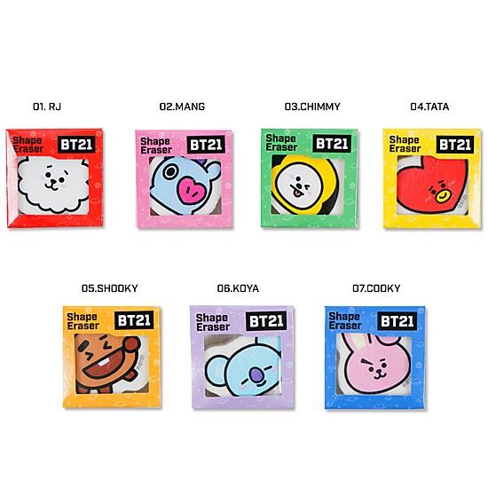 69 以上節約 韓国文具 Bt21 キャラクター 消しゴム 文房具 かわいい 防弾少年団 Materialworldblog Com