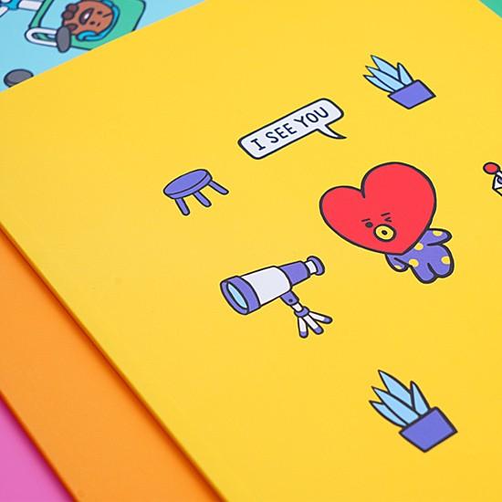 韓国文具 Bt21 B5 ノート 文房具 かわいい 防弾少年団 P751 韓国情報広場ヤフー店 通販 Yahoo ショッピング