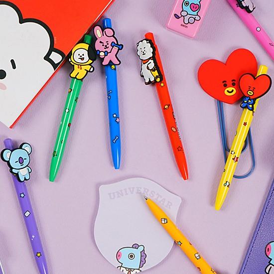 韓国文具 Bt21 フィギュア ジェルペン 文房具 筆記具 かわいい 防弾少年団 公式 P815 韓国情報広場ヤフー店 通販 Yahoo ショッピング