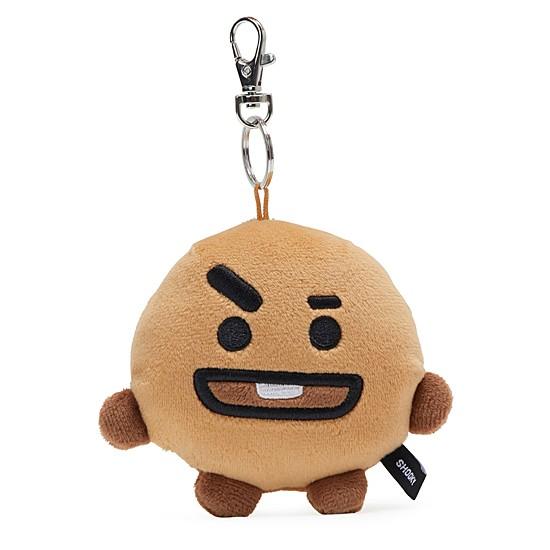 BT21 ぬいぐるみ ミラー キーリング 韓国 バッグチャーム 鏡 かわいい