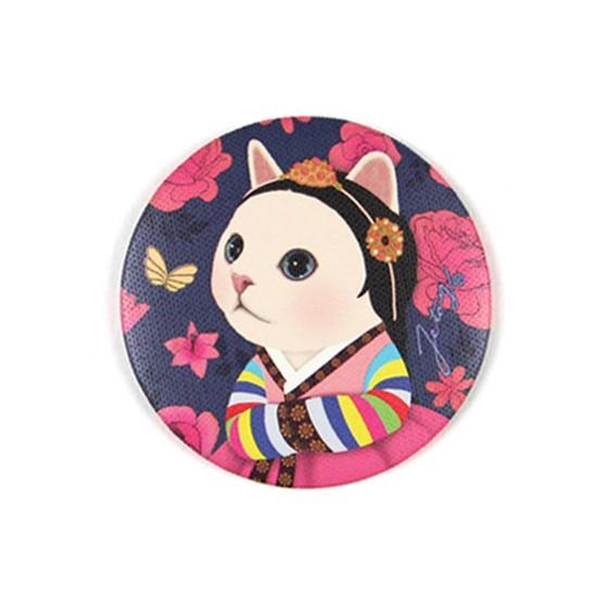 韓国雑貨 Choo Choo チュチュ プチ ミラー Wori かわいい ネコ キャラクター P842 韓国情報広場ヤフー店 通販 Yahoo ショッピング