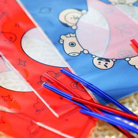 韓国雑貨】BT21 ラッピング用 ギフト袋 S 10枚セット [包装