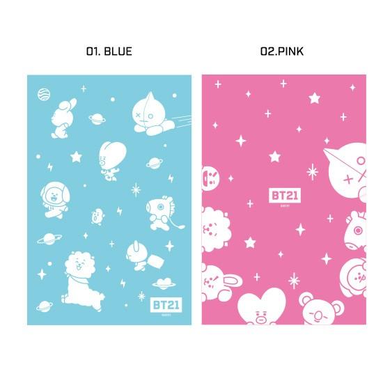 bt21 7体セット　新品未開封　圧縮梱包 韓国雑貨】BT21 ラッピング用 ギフト袋 M 7枚セット [包装][プレゼント