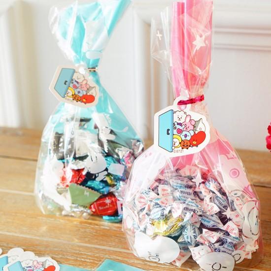 韓国雑貨 Bt21 ラッピング用 ギフト袋 M 7枚セット 包装 プレゼント かわいい 防弾少年団 公式 P9 韓国情報広場ヤフー店 通販 Yahoo ショッピング