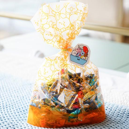 韓国雑貨 Bt21 ラッピング用 ギフト袋 L 5枚セット 包装 プレゼント かわいい 防弾少年団 公式 P984 韓国情報広場ヤフー店 通販 Yahoo ショッピング