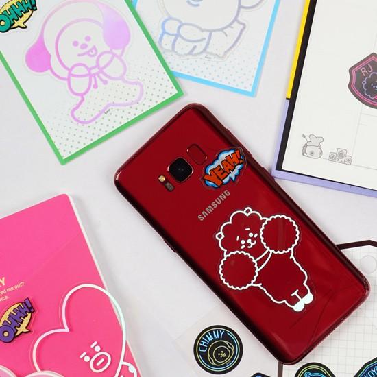 韓国文具】BT21 シャイニー ステッカー [防弾少年団][シール][公式