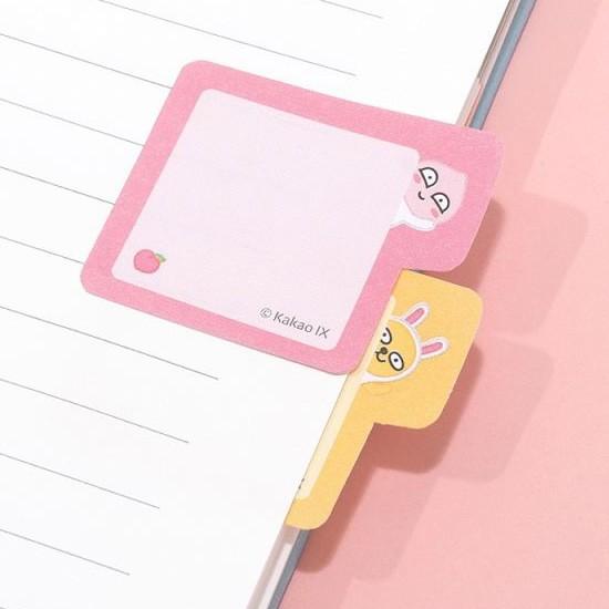 カカオフレンズ ミニ インデックス メモ付箋 6種セット 【韓国文具