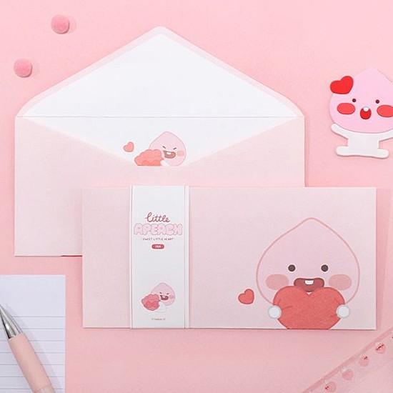 カカオフレンズ リトルフレンズ ギフト封筒 3枚セット [韓国文具
