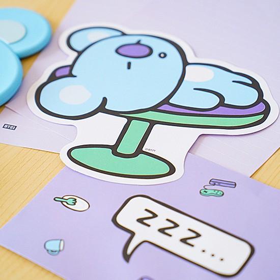 驚きの値段で Bt21 キャラクター形便箋 レターセット 1弾 韓国文具 文房具 手紙 メッセージ かわいい 防弾少年団 公式 Whitesforracialequity Org