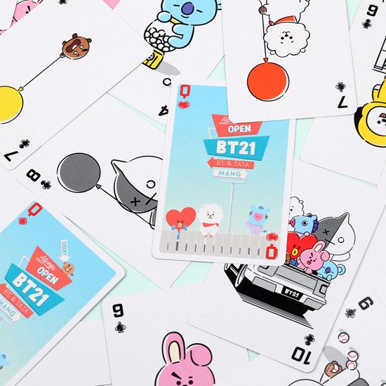 Bt21 トランプ カード ゲーム Bts 防弾少年団 かわいい 公式 Q280 韓国情報広場ヤフー店 通販 Yahoo ショッピング
