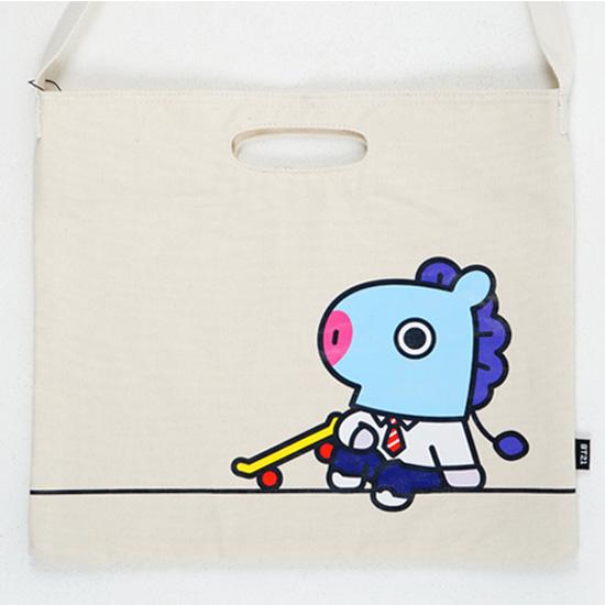 BT21 キャンバス エコバッグ [韓国雑貨][BTS][防弾少年団][かわいい