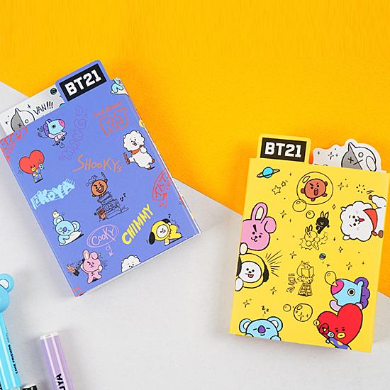 Bt21 トムソン 4段 付箋 韓国 文具 文房具 ポストイット かわいい 防弾少年団 Q294 韓国情報広場ヤフー店 通販 Yahoo ショッピング