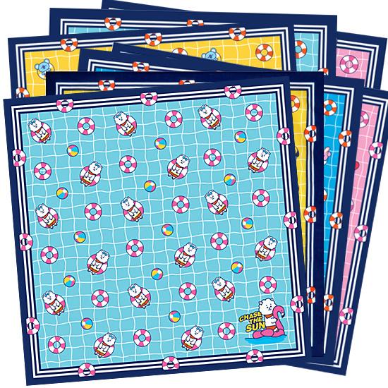 Bt21 ハンカチ プール 韓国 雑貨 かわいい 防弾少年団 公式 高い素材