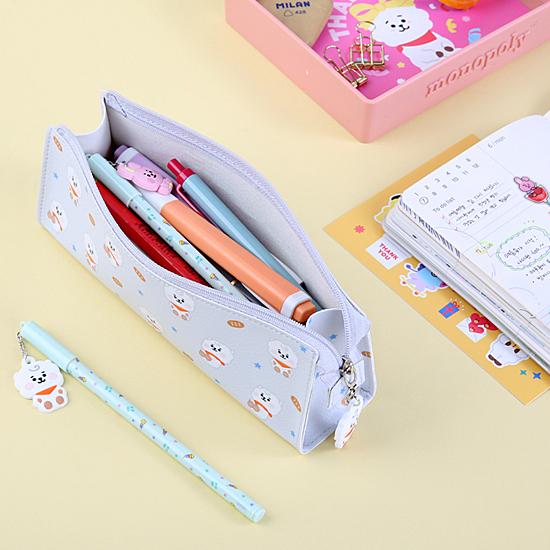 品質は非常に良い Bt21 ベビー デイリー ペンポーチ 韓国 文具 文房具 ペンケース 筆箱 かわいい 防弾少年団 公式 Materialworldblog Com