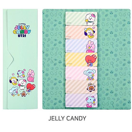 BT21 ベビー インデックス 付箋 7種セット [韓国文具][文房具][BTS