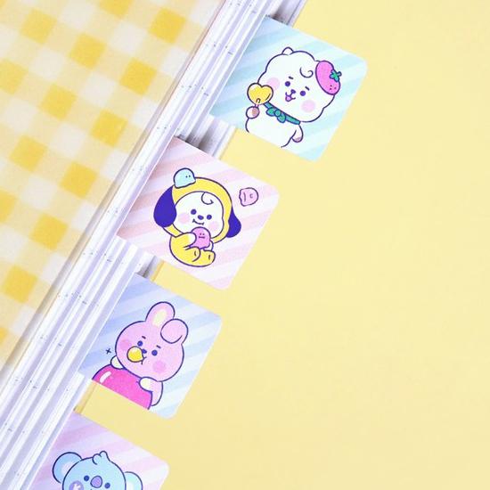 BT21 ベビー インデックス 付箋 7種セット [韓国文具][文房具][BTS
