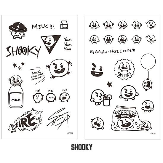 Bt21 タトゥー ステッカー 韓国 シール かわいい 防弾少年団 Bts 公式 Q5 韓国情報広場ヤフー店 通販 Yahoo ショッピング