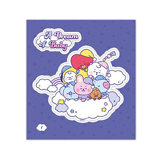 BT21 ベビー デコ ステッカー ブック [韓国][文具][文房具][シール