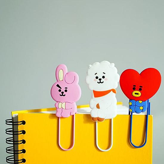 BT21 ビッグ クリップ 2弾 [韓国][文具][文房具][かわいい][BTS][防弾