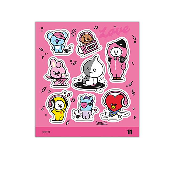 BTSJINフイルムブックマーク•サークルステッカー•ロングステッカー•カード①