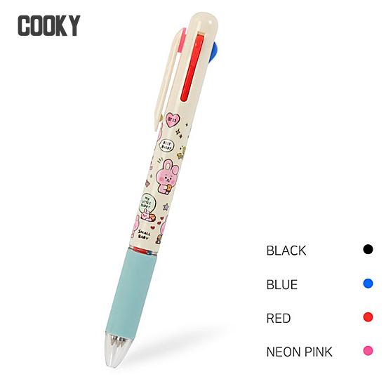 BT21 4色 ボールペン LITTLE BUDDY [韓国][文具][文房具][ペン