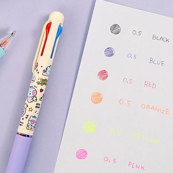 人気急上昇 Bt21 4色 ボールペン Little Buddy 韓国 文具 文房具 ペン かわいい Bts 防弾少年団 公式 Discoversvg Com