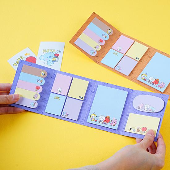 ふるさと納税 Bt21 My Little Buddy 4段 付箋 韓国 文具 文房具 ポストイット かわいい 防弾少年団 Materialworldblog Com