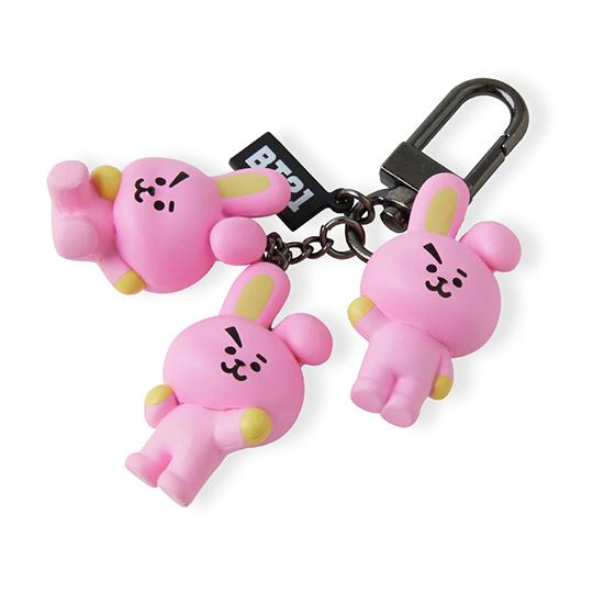 BT21 ガヤガヤ フィギュア キーリング [韓国][雑貨