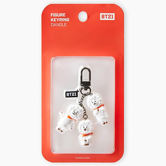 BT21 ガヤガヤ フィギュア キーリング [韓国][雑貨][キーホルダー