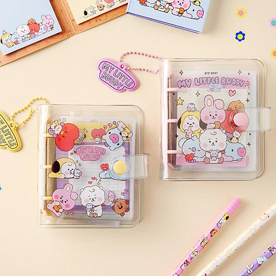 Bt21 My Little Buddy 3穴 チェキポケット 手帳 韓国文具 文房具 カレンダー スケジュール かわいい 防弾少年団 公式 Q787 韓国情報広場ヤフー店 通販 Yahoo ショッピング