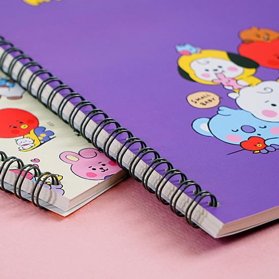 激安 Bt21 My Little Buddy スプリング ノート 韓国文具 文房具 かわいい 防弾少年団 公式 Materialworldblog Com