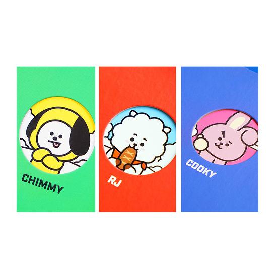 Bt21 窓付き A5 ハードカバー リング ノート 韓国文具 文房具 かわいい 防弾少年団 公式 Q811 韓国情報広場ヤフー店 通販 Yahoo ショッピング