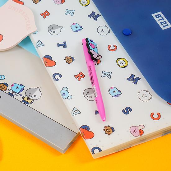BT21 ドキュメント ファイル −5ポケット− [韓国][文具][文房具][防弾
