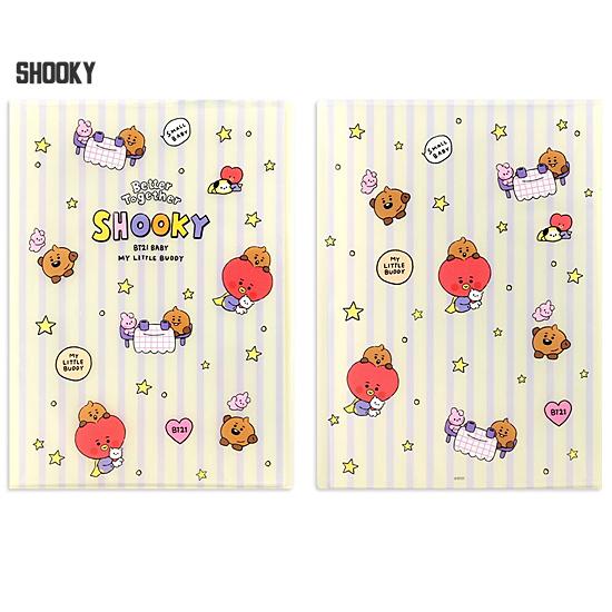 BT21 クリアファイル LITTLE BUDDY 20P [韓国][文具][文房具][防弾少年