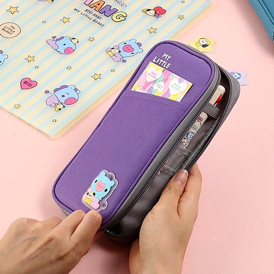 BT21 P-ポケット ポーチ LITTLE BUDDY [韓国][文具][文房具][ペン