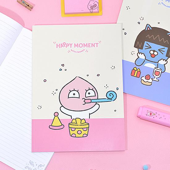 カカオフレンズ B5 ノート ハッピーモーメント [韓国文具][文房具
