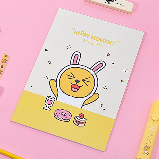 カカオフレンズ B5 ノート ハッピーモーメント [韓国文具][文房具