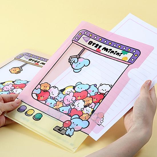 最旬トレンドパンツ Bt21 Minini L字 フォルダ 韓国 文具 文房具 防弾少年団 Bts かわいい 公式 Materialworldblog Com