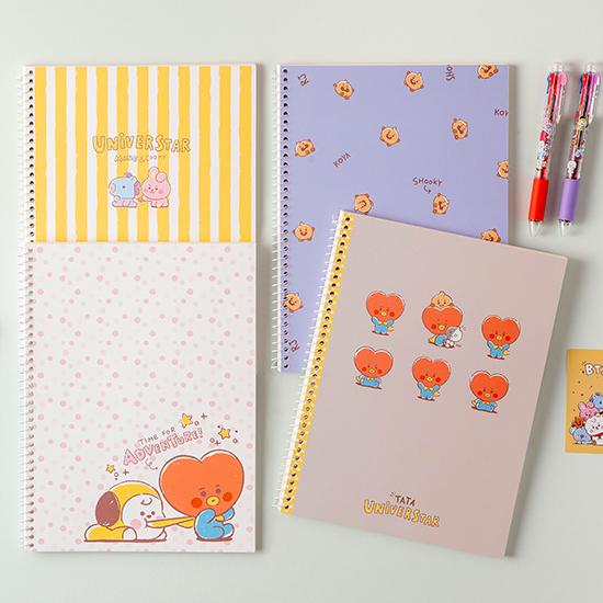 BT21 MY LITTLE BUDDY スプリング ノート 950 [韓国文具][文房具